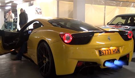 Flamethrowing Ferrari 458 Italia With Capristo Exhaust - GTspirit