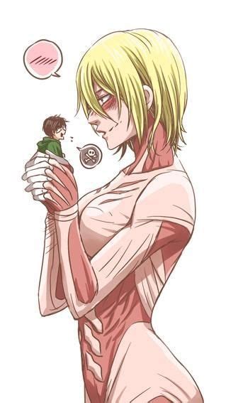 Ereannie Otp Annie Femaletitan Attackontitan Female Titan Attack