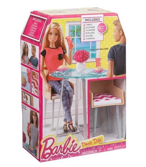 Muebles De Comedor De Barbie Mattel Futurartshop