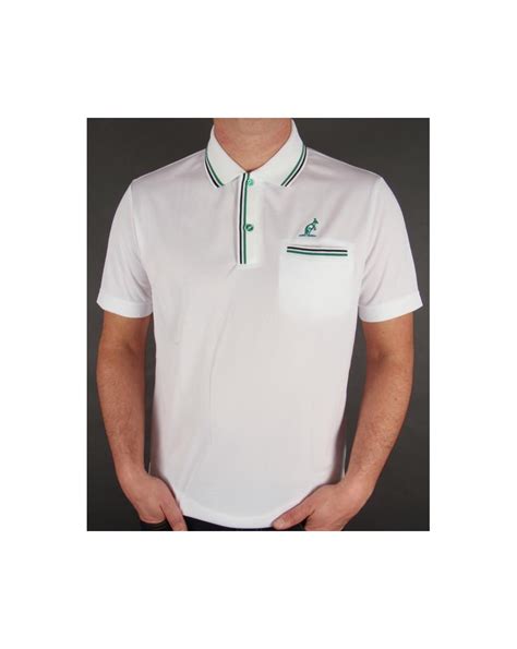 Australian By Lalpina Twin Tipped Polo Shirt White Australian Mens