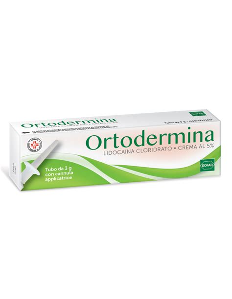 Eritemi E Scottature Rimedi Ortodermina Crema Derm 3 G 5 Granfarma