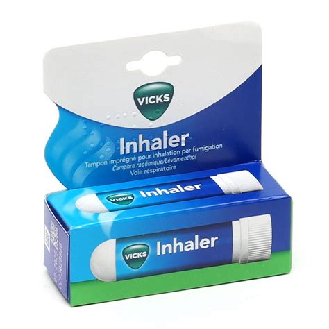 Vicks Inhaler Pour Le Nez Bouch D Congestionnant Contre Le Rhume