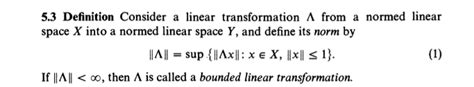 Rudin Rca Real And Complex Analysis Theorem If A Linear