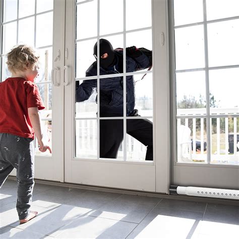 Snapklik.com : Sliding Door Security Bar Inside 2 Pack Adjustable 18 To