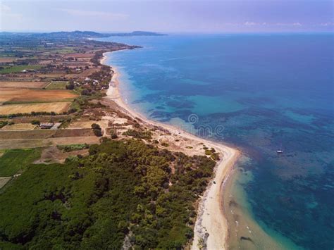 Vista Superior Panor Mica De Una L Nea Costera Foto A Rea De La Opini N