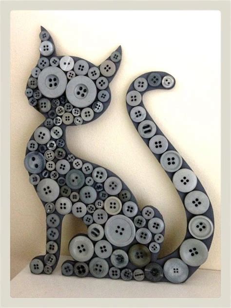 40 Cool Button Craft Projects For 2016 Bored Art Поделки Искусство