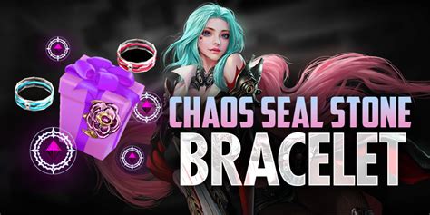 Playthisgame CABAL Notice Chaos Seal Stone Box Bracelet