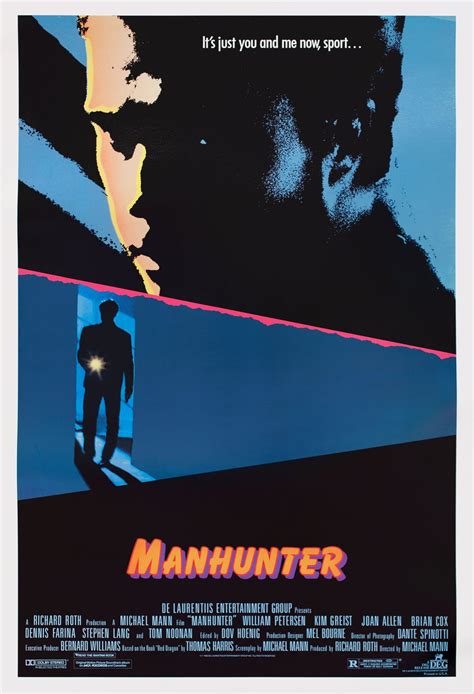 Manhunter Original 1986 U.S. One Sheet Movie Poster - Posteritati Movie ...