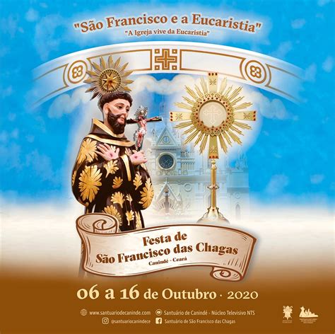 Santu Rio De Canind Lan A Cartaz Virtual Da Festa De S O Francisco