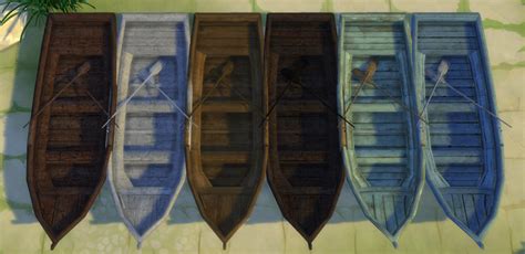 Sims 4 Ccs The Best The Old Boat Deco By Sims 4 Studio