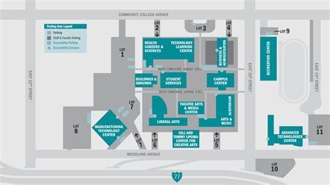 Tri C Eastern Campus Map – Map VectorCampus Map