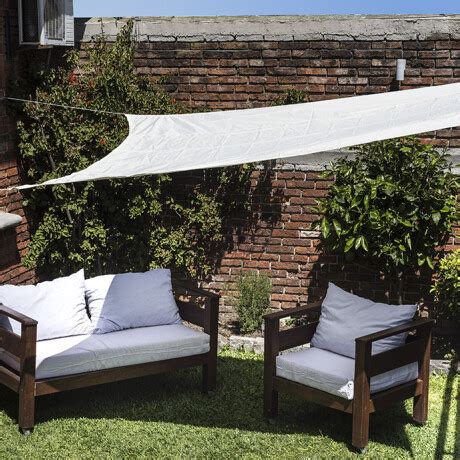 Toldo Vela Oxford Impermeable 100 3x2 Beige Lasa