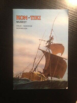 Brochure Musée KON TIKI OSLO NORVEGE 1982 rare eBay