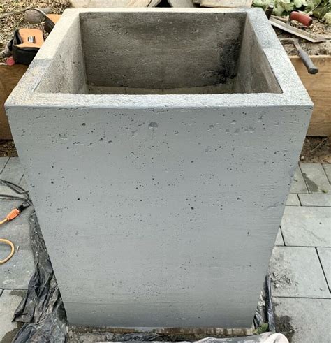 DIY Large Cement Planters-How to Make It in One Weekend | Hometalk