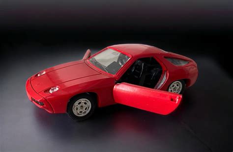 Porsche 928 Diecast Model Car 143 Scale Made In France Etsy