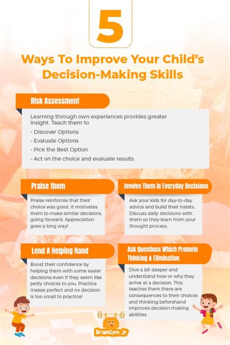 Five Ways To Improve Your Childs Decision Making Skills