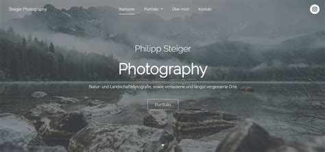 Check Out These Inspiring Examples of Photography Websites | Jimdo Blog