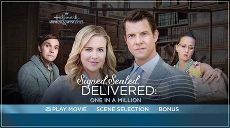 Signed Sealed Delivered One In A Million 2016 DVD Menus