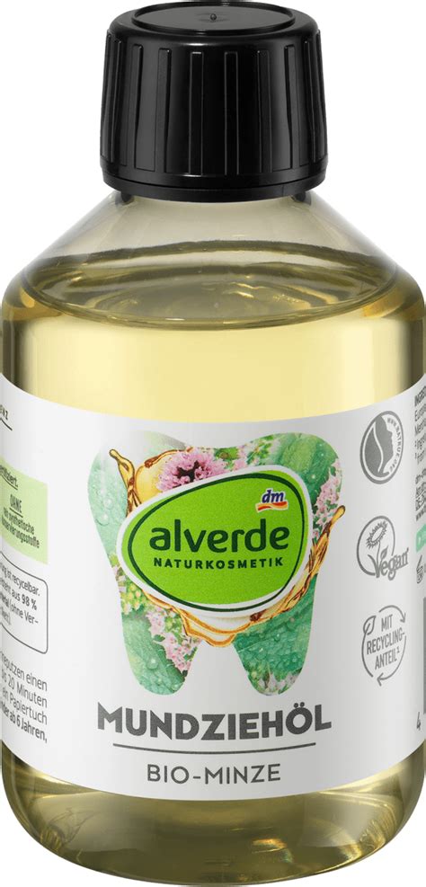 alverde NATURKOSMETIK Olej do płukania jamy ustnej 200 ml kupuj w