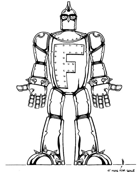 Frederator Robot 1 Fredbot Black And White Outline Illustrat Flickr