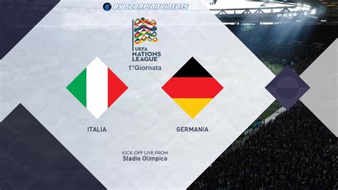 Pes Italia Vs Germania Uefa Nations League Giornata Youtube