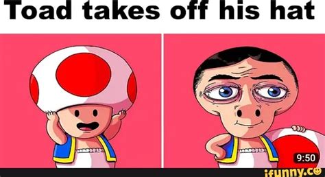 Toad Takes Off His Hat