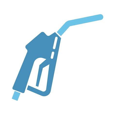 Diseño de icono de gasolinera Vector Premium