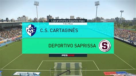 Pro Evolution Soccer Modo Carrera Liga Tica Liga Promerica