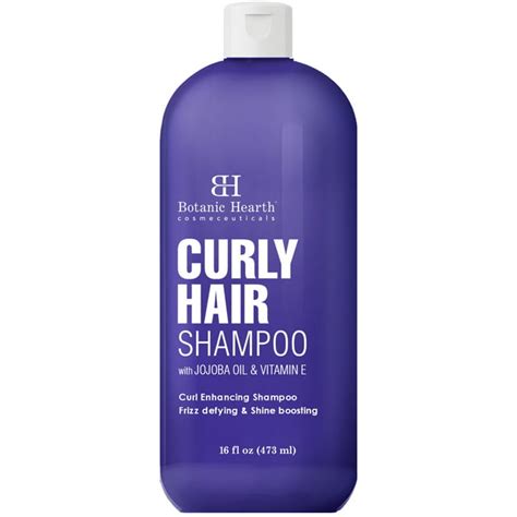 Botanic Hearth Anti Frizz Curly Hair Shampoo 16 Fl Oz