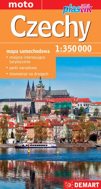 Czechy Mapa Samochodowa 1 350 000 Praca Zbiorowa