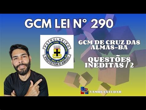 Gcm De Cruz Das Almas Ba Lei N Quest Es Parte Youtube