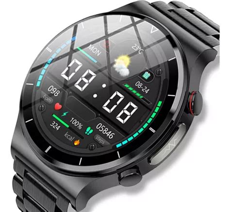 Smartwatch Para Hombres Ecg Ppg Glucemia Reloj Inteligente Meses Sin