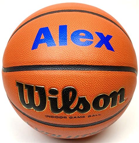 Customized Personalized Wilson Evolution Basketball Indoor - Etsy