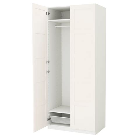 Pax Riidekapp Valge Bergsbo Valge 100x60x236 Cm Ikea Eesti