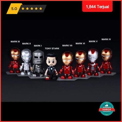Jual Action Figure Hot Toys Cosbaby Ironman Hall Of Armor Free Ongkir Shopee Indonesia