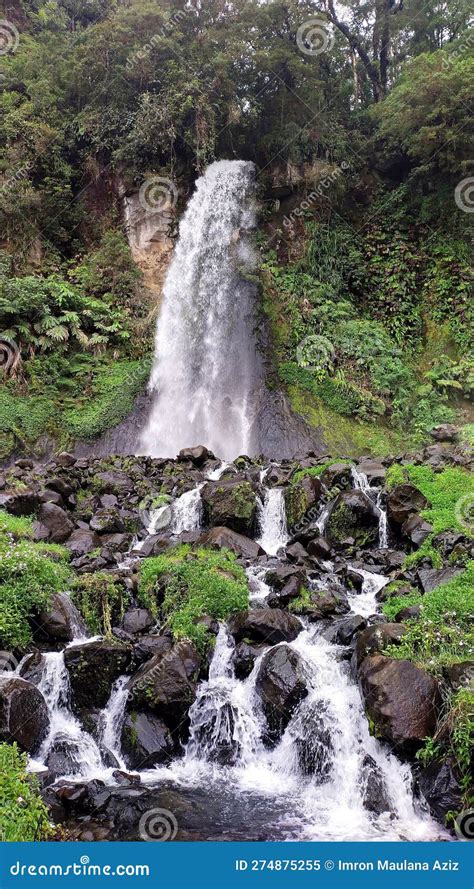 Fresh Waterfall at Tawangmangu Stock Image - Image of view, waterfall ...