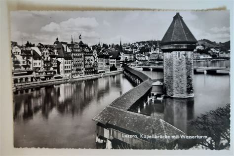 Luzern Kapellbrücke Wasserturm Kaufen auf Ricardo