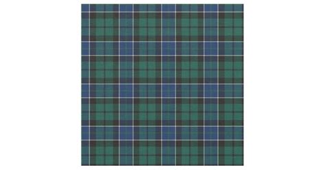 Clan Graham Tartan Fabric | Zazzle