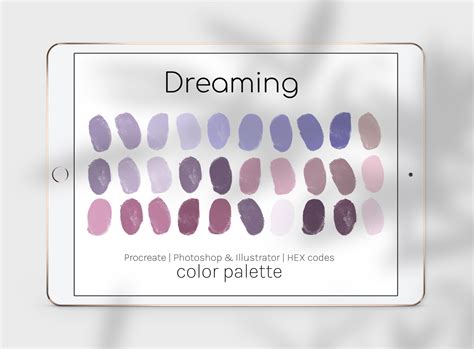 Dreaming Color Palette Graphic By Thedigitaldoodle · Creative Fabrica