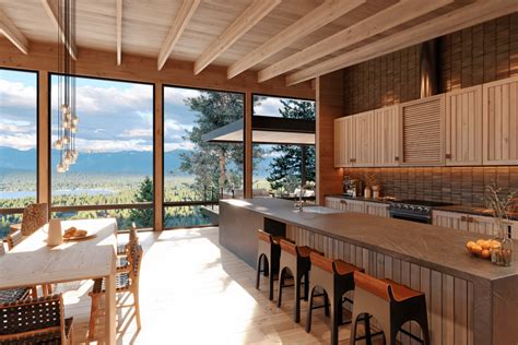 Color Schemes For Modern Mountain Kitchens The Compact Kitchen