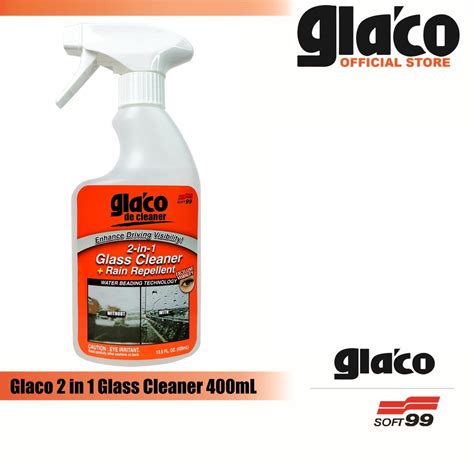 Soft Glaco De Cleaner In Glass Cleaner Rain Repellent