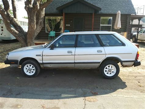 1984 Subaru Gl Wagon 4wd Classic Subaru Gl 1984 For Sale