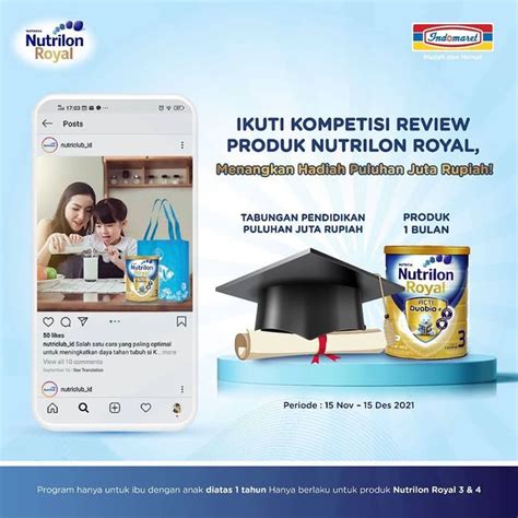 Lomba Review Nutrilon Royal Berhadiah TabPen Total 32 5 Juta Produk