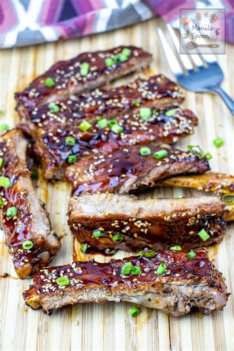 Easy Instant Pot Asian Sticky Ribs Manila Spoon