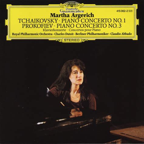 ARGERICH PROKOFIEV TCHAIKOVSKY Piano Concertos Deutsche Grammophon