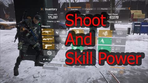 The Division Tacticians Authority Gear Set Shoot And Skill Power Part