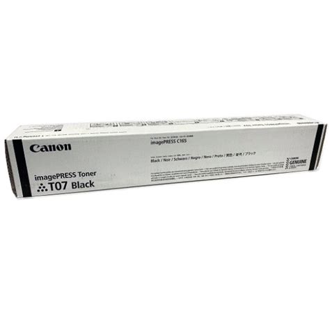 T07 Black Toner Cartridge Canon Genuine OEM Black