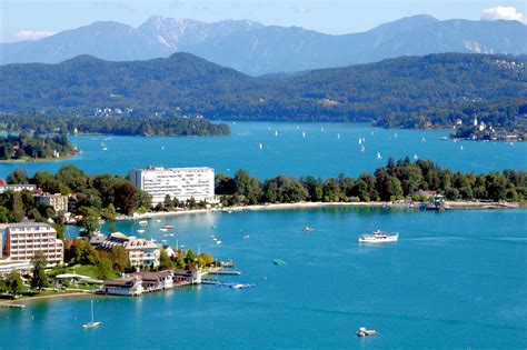 Visit And Explore Lake Worthersee Near Klagenfurt In Carinthia Austria