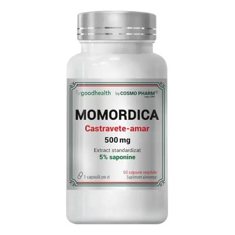 Momordica Mg Cps Cosmo Pharm Naturisti Ro