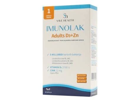 Imunolak Adults D Zn Kapsula Markfarm Apoteka